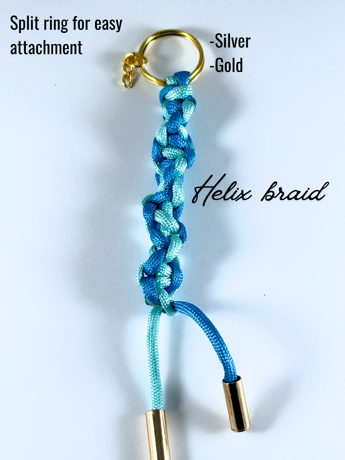Paracord keychain Bag Charm